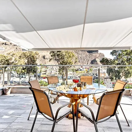 Rivera Del Puerto Luxury Penthouse With Great Terrace And Sea View * Puerto De Mogan