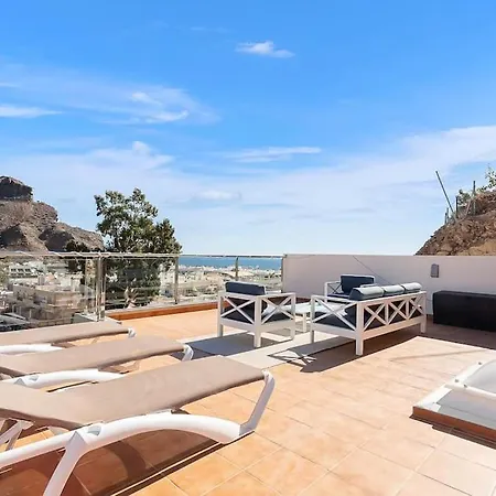 Rivera Del Puerto Luxury Penthouse With Great Terrace And Sea View Lejlighed Puerto De Mogan